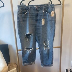 Good American Good Boy boyfriend jeans